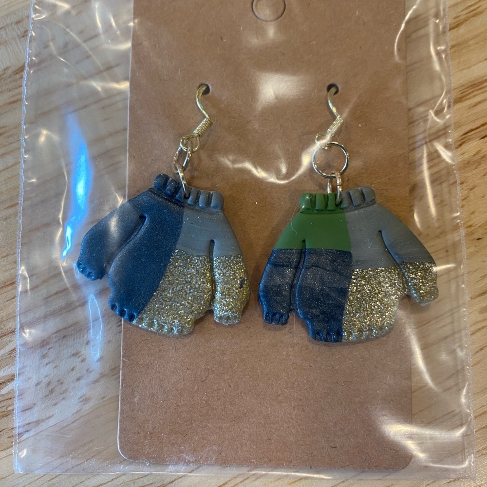 Ultracute Ugly Sweater Earrings - Picture 4 of 4